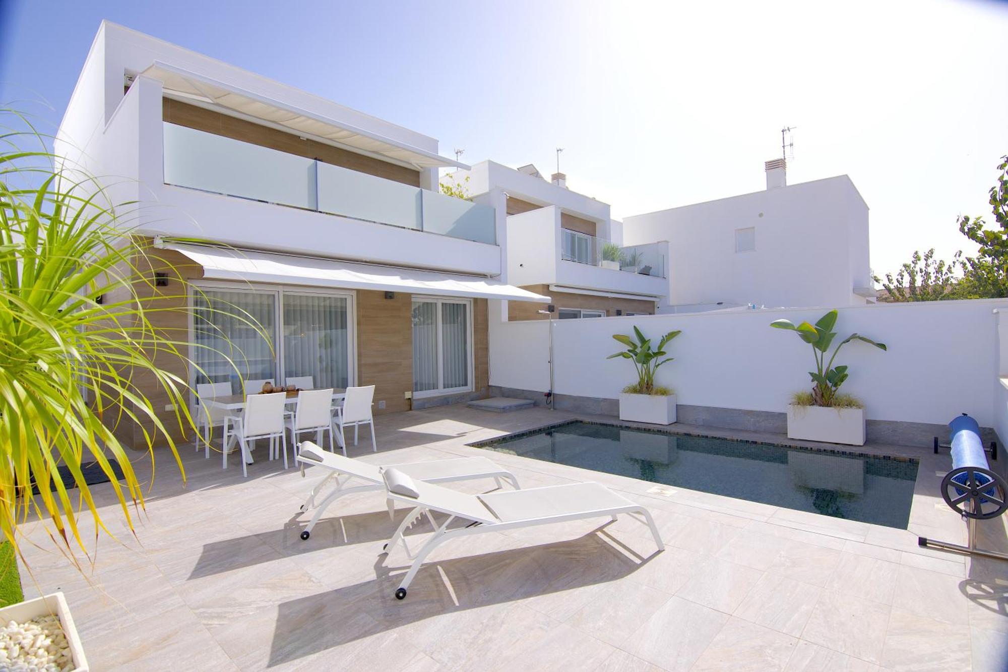 Magnifica Villa En San Pedro De Pinatar San Pedro del Pinatar Ngoại thất bức ảnh
